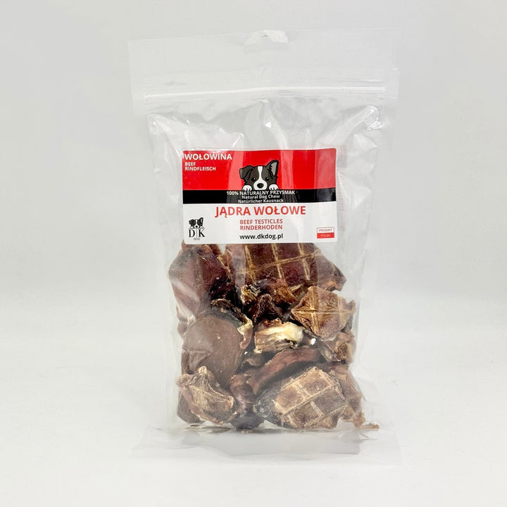 DK Dog Jądra Wołowe – naturalny przysmak dla psa z wołowiny, 200g