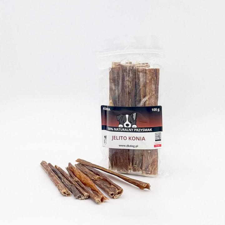 DK Dog Jelito Konia – Naturalny Gryzak dla Psa 100g