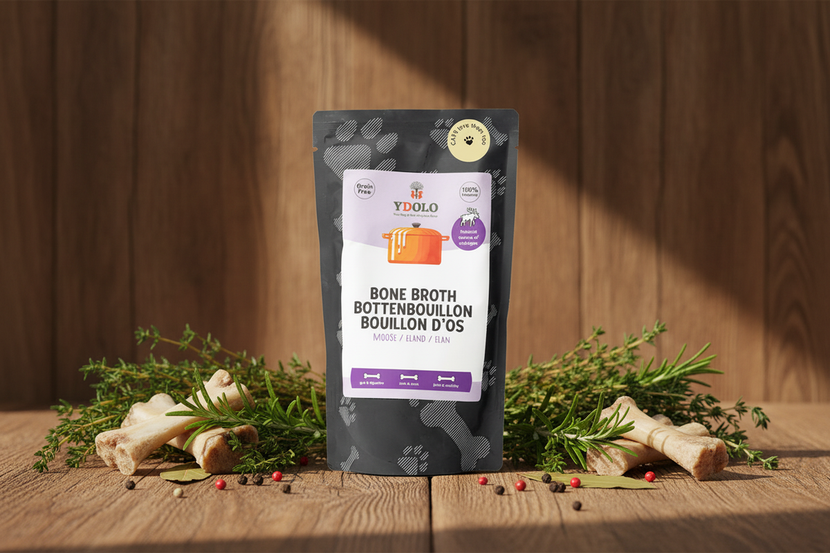 YDOLO Bone Broth Moose - drewno i zioła bez garnka