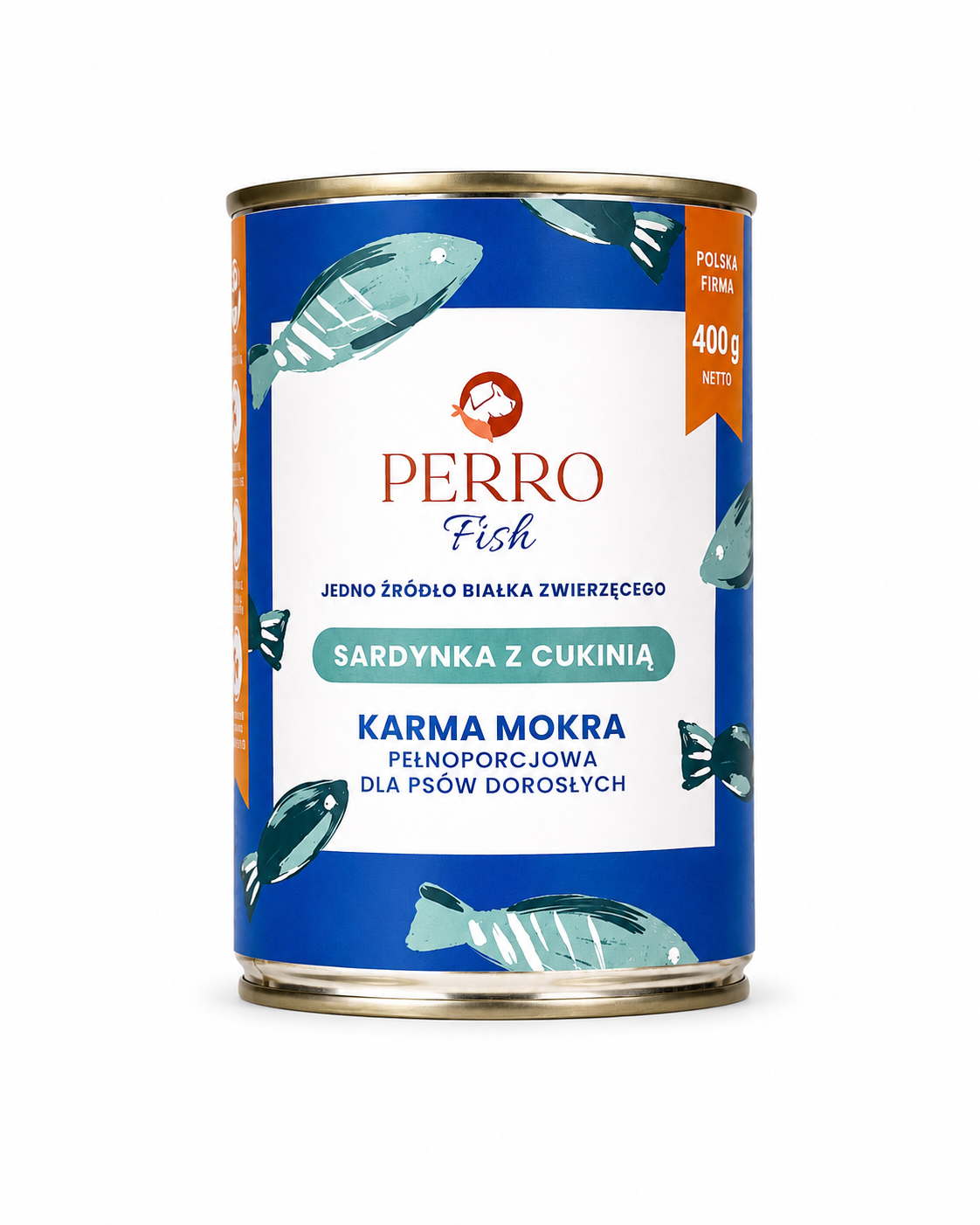 Karma mokra PERRO Morszczuk z batatem 400g