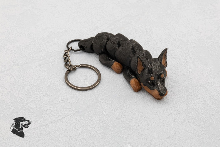 Breloczek Doberman kopiowany | IKARVS