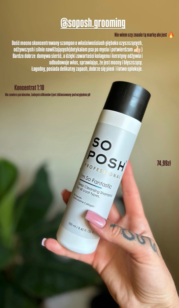 So Posh Professional – I'm So Fantastic Deep Cleansing Shampoo 250ml