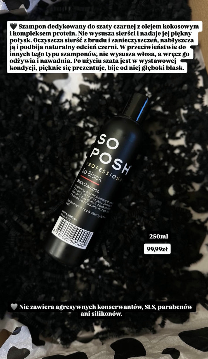 So Posh Professional – So Black Black Shampoo 250ml