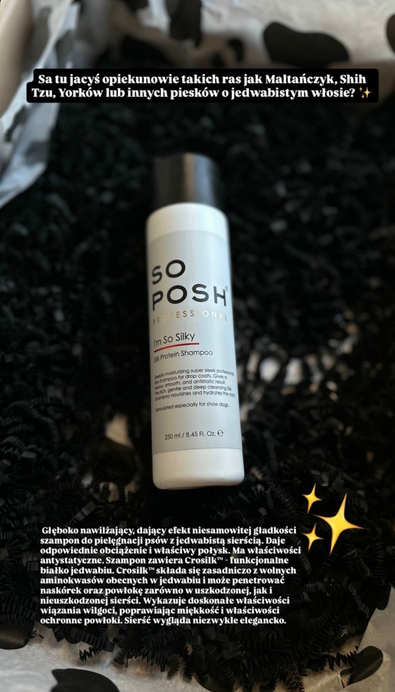 So Posh Professional – I'm So Silky Silk Protein Shampoo 250ml