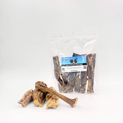 DK Dog Płuco Jagnięce 100g – naturalny przysmak dla psa