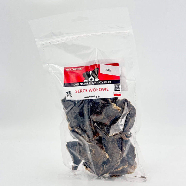 Serce Wołowe DK Dog 200g – naturalny przysmak dla psa